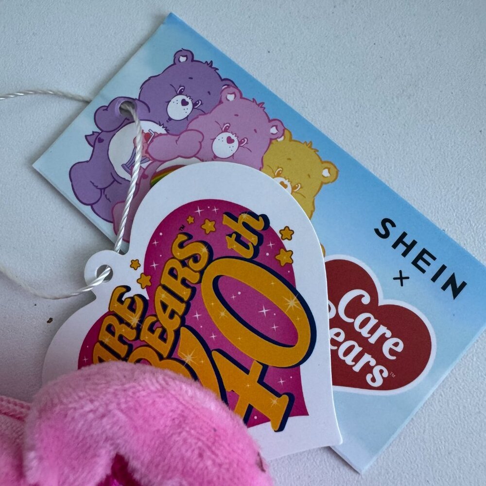 SHEIN x Care Bears Pink Plush Coin Purse – 40th Anniversary - Picture 3 of 8